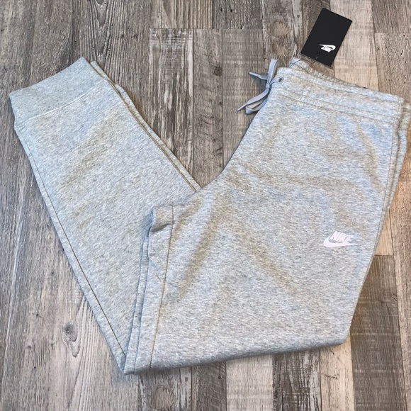 Nike Pants - Nike grey white joggers sweatpants